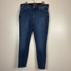 Torrid Sky High Skinny Jeans size 16R dark wash